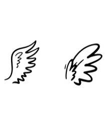 Cute Wings by BK Creative Designs — Dingbats Font — thumbnail 6