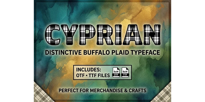 Cyprian Font by mail.skygroup by mail.skygroup — Display Font — thumbnail 3