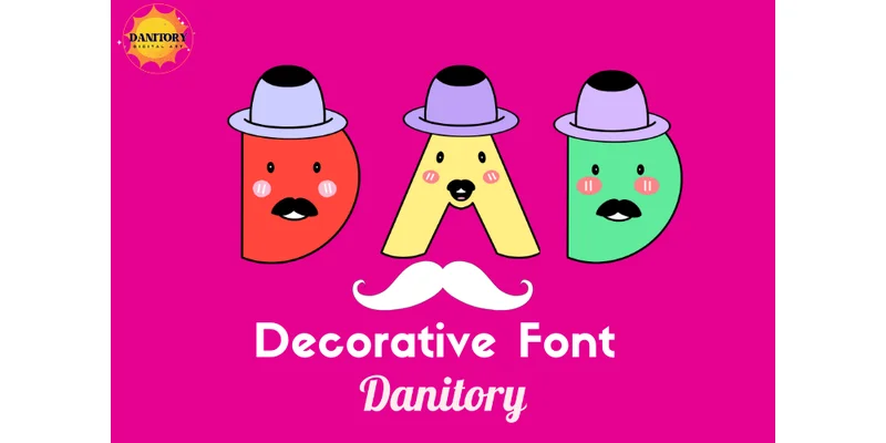 Dad Font by danita.kukkai by danita.kukkai — Decorative Font