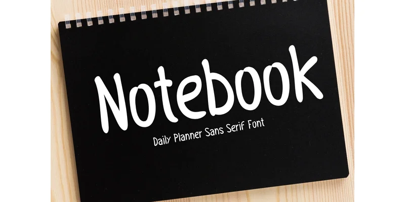 Daily Planner Font by Eystore by Eystore — Sans Serif Font — thumbnail 2
