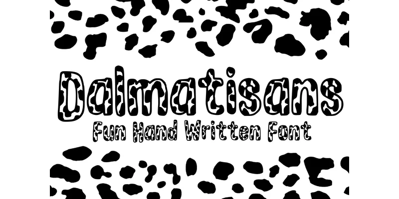 Dalmatisans Font by MVMET — Sans Serif Font