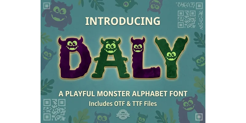 Daly Font by mail.skygroup — Display Font