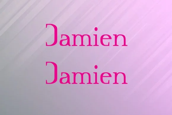 Damien by denestudios — Slab Serif Font