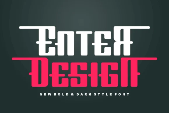 Dark Rokeser by kalingga.albert — Slab Serif Font — thumbnail 4
