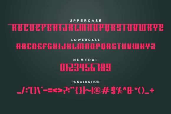 Dark Rokeser by kalingga.albert — Slab Serif Font — thumbnail 5