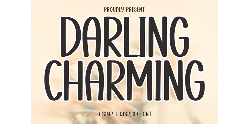 Darling Charming Font by Eystore by Eystore — Sans Serif Font
