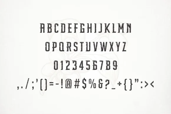 Darlothes by kalingga.albert — Slab Serif Font — thumbnail 5