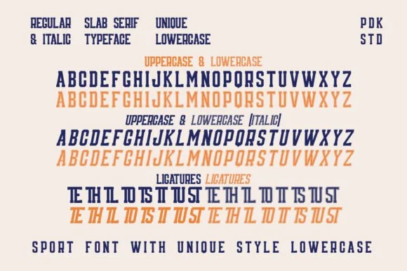 Dasport by pandekastudio — Slab Serif Font — thumbnail 8