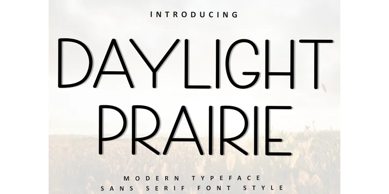 Daylight Prairie Font by Inermedia STUDIO — Sans Serif Font