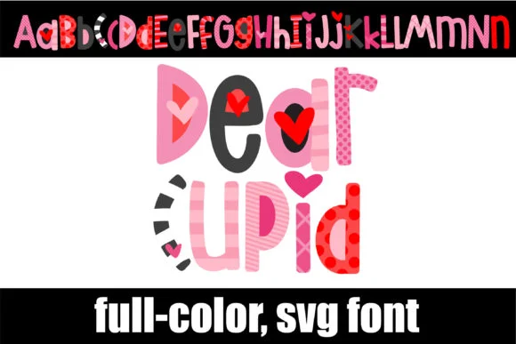 Dear Cupid by Illustration Ink — Color Fonts Font