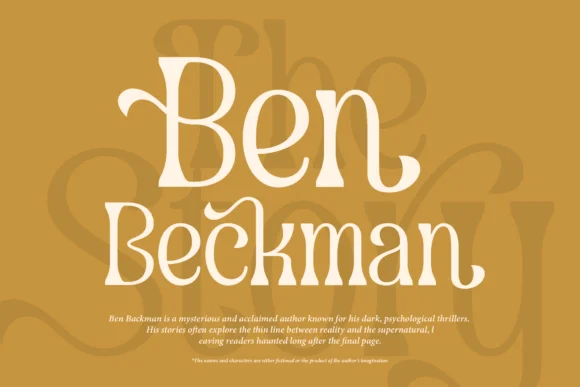 Dearshy Haislein by Denustudios — Slab Serif Font — thumbnail 3