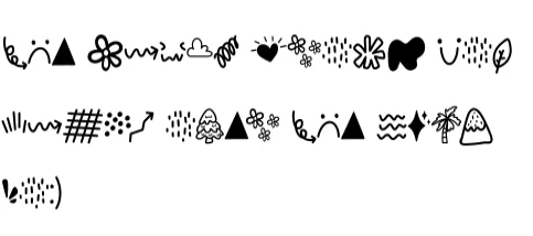 Decorate by Sirinart — Dingbats Font — thumbnail 8