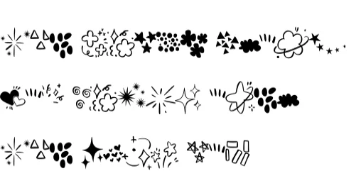 Decorate Background by Sirinart — Dingbats Font — thumbnail 8