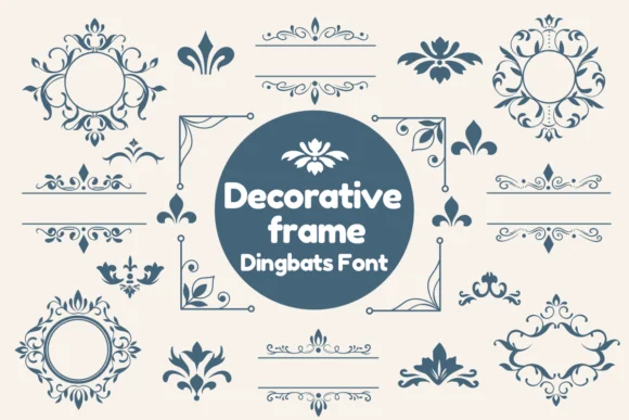 Decorative Frame by Nun Sukhwan — Dingbats Font
