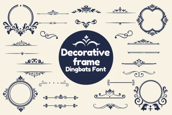 Decorative Frame by Nun Sukhwan — Dingbats Font