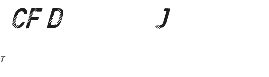 CF Denim Jeans by Cloutierfontes — Decorative Font