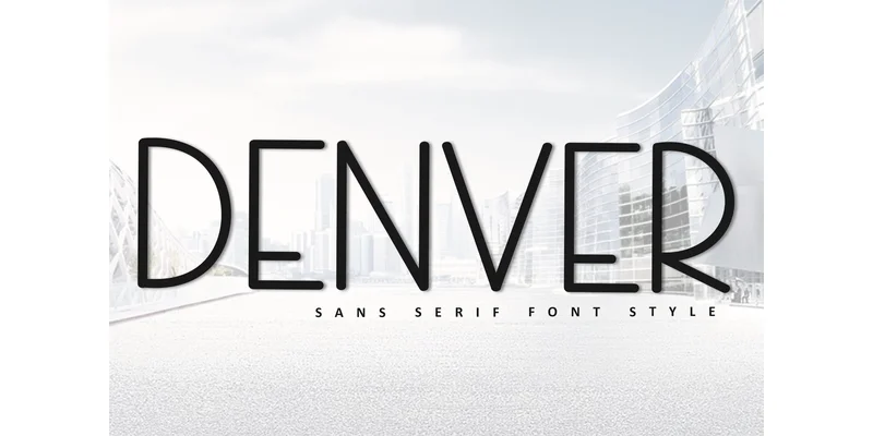 Denver Font by FreshTypeINK — Sans Serif Font