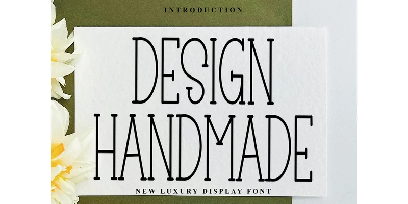 Design Handmade Font by Inermedia STUDIO — Sans Serif Font