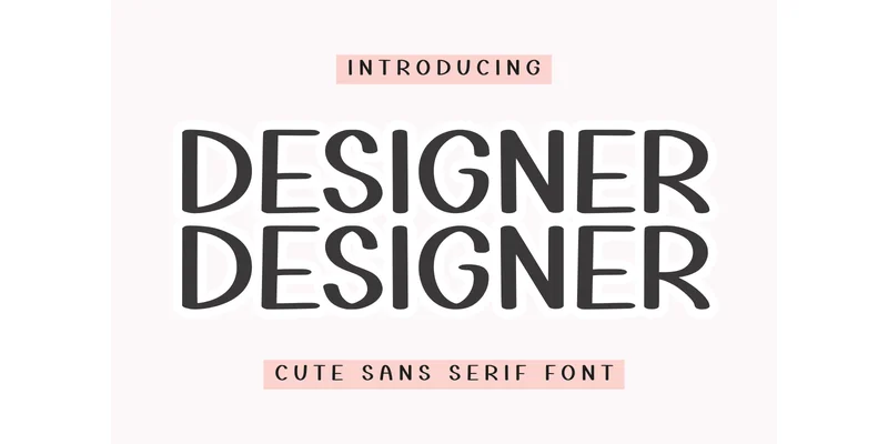 Designer Font by Letterayu — Sans Serif Font
