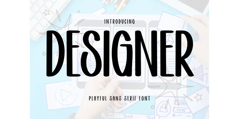 Designer Font by Minimalist Eyes — Sans Serif Font