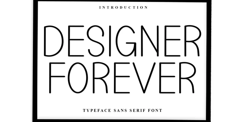 Designer Forever Font by FreshTypeINK — Sans Serif Font