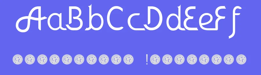 CF Dhurman by Indotype Foundry — Decorative Font — thumbnail 3
