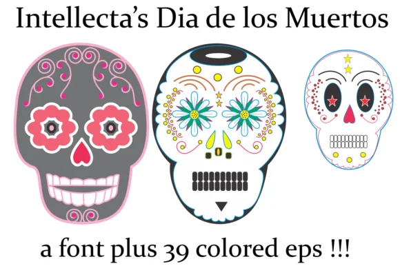 Dia De Los Muertos by Intellecta Design — Dingbats Font