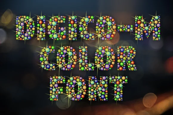Digico - M by Kisopnuel Digital Creative — Color Fonts Font