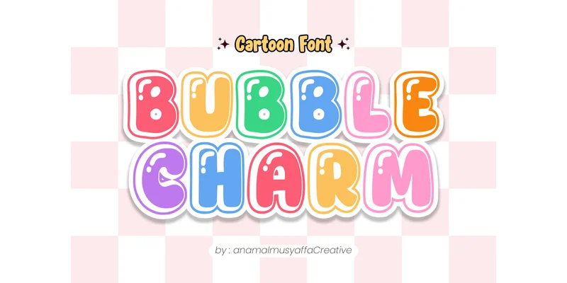 Disneycharm Regular Font by anamalmusyaffaCreative by anamalmusyaffaCreative — Display Font — thumbnail 2