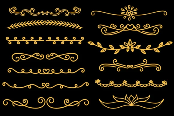 Dividers Dingbat by DogGone Crafting — Dingbats Font — thumbnail 5