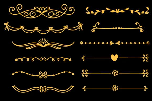 Dividers Dingbat by DogGone Crafting — Dingbats Font — thumbnail 6