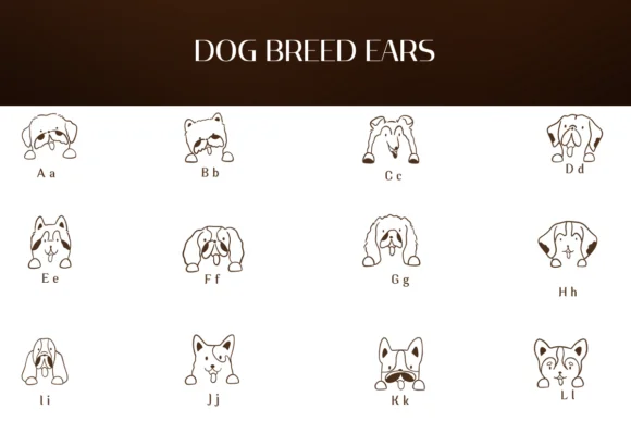 Dog Breed Faces by Heartcraft Atelier — Dingbats Font — thumbnail 2