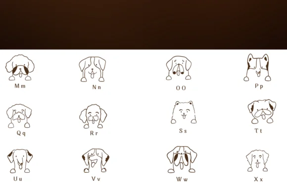Dog Breed Faces by Heartcraft Atelier — Dingbats Font — thumbnail 3