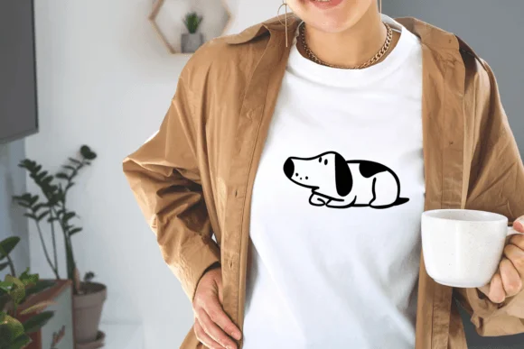 Dog Line Art by Ketsarin — Dingbats Font — thumbnail 6