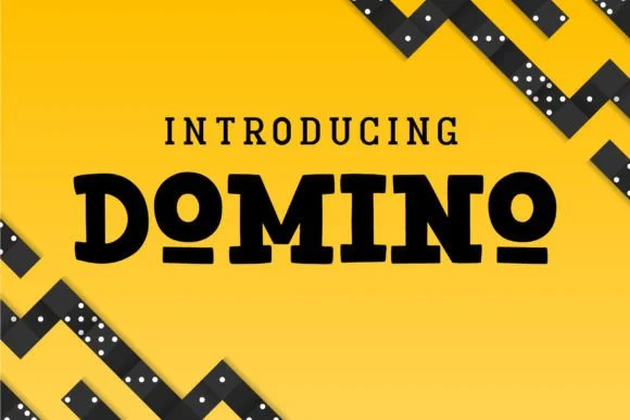 Domino by Fox7 — Slab Serif Font
