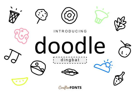Doodle by CrafterFonts — Dingbats Font