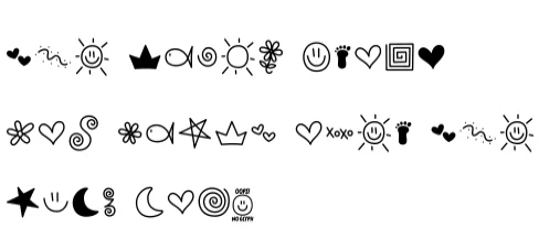 Doodle by Life's Amazing Journey — Dingbats Font — thumbnail 3