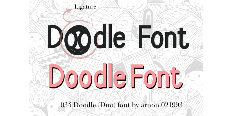 Doodle Font by arnon.021993 — Sans Serif Font