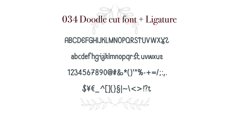 Doodle Font by arnon.021993 — Sans Serif Font — thumbnail 8