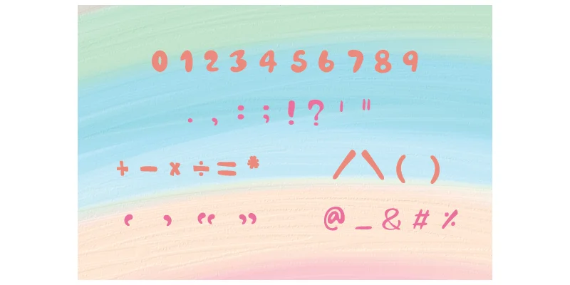 Doodle Font by Oatmeal — Display Font — thumbnail 5