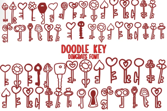 Doodle Key by Nongyao — Dingbats Font