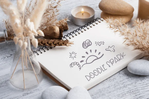 Doodle Spark by Sirinart — Dingbats Font — thumbnail 7