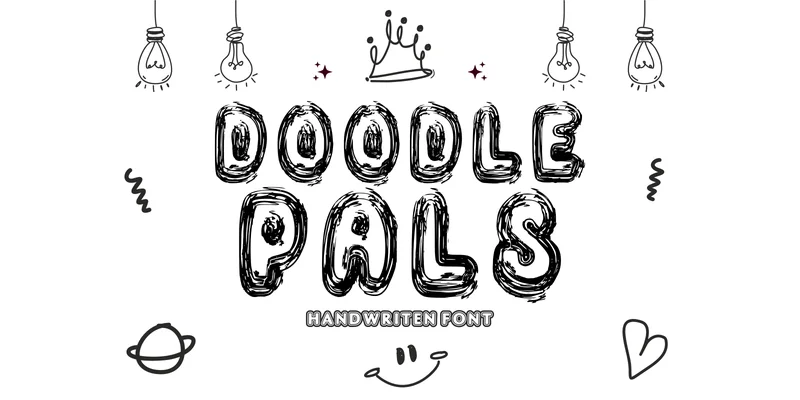Doodlepals Regular Font by TaralArt by TaralArt — Decorative Font