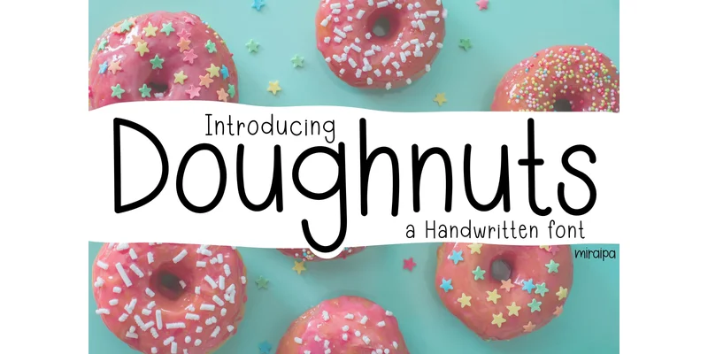 Doughnuts Font by miraipa — Sans Serif Font