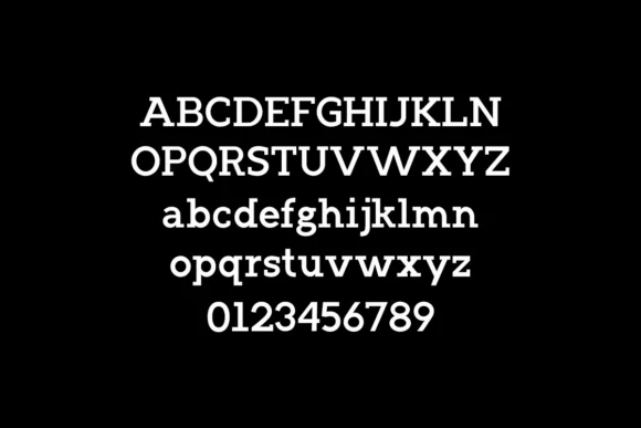 Doughty by Human Design — Slab Serif Font — thumbnail 3