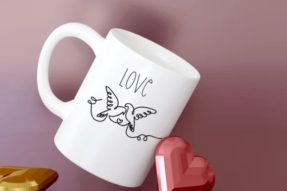 Dove Line Art by Nongyao — Dingbats Font — thumbnail 6