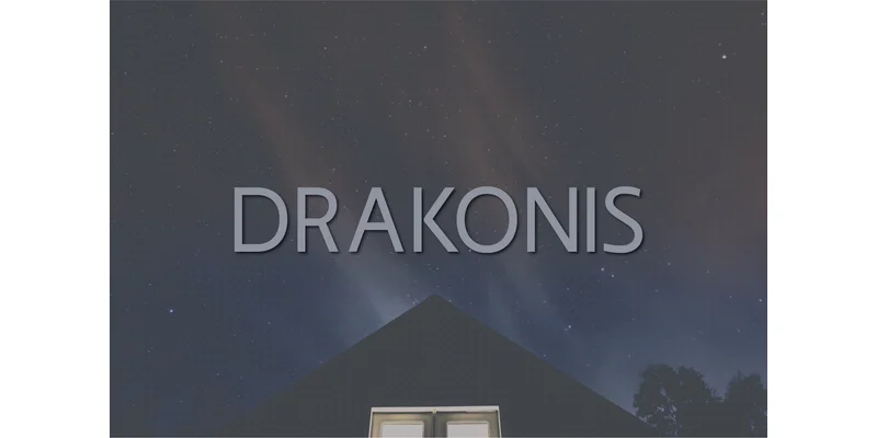 Drakonis Font by A Christie by A Christie — Sans Serif Font