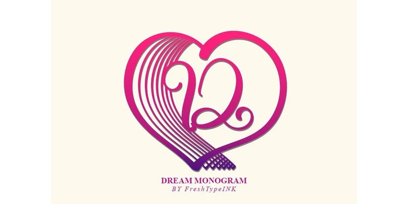Dream Monogram Font by FreshTypeINK by FreshTypeINK — Decorative Font