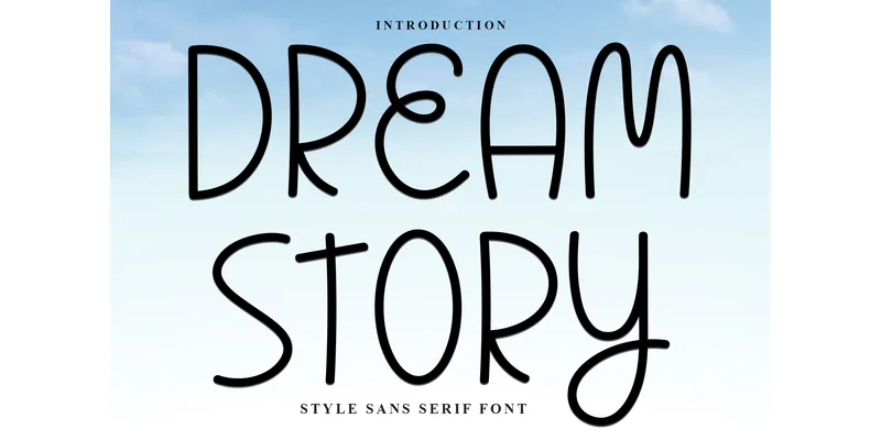 Dream Story Font by Inermedia STUDIO — Sans Serif Font