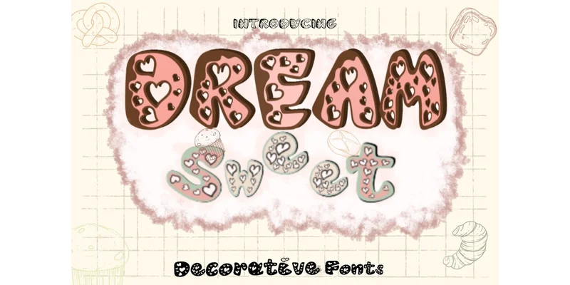 Dream Sweet Font by Noomam Happy digital Art by Noomam Happy digital Art — Decorative Font